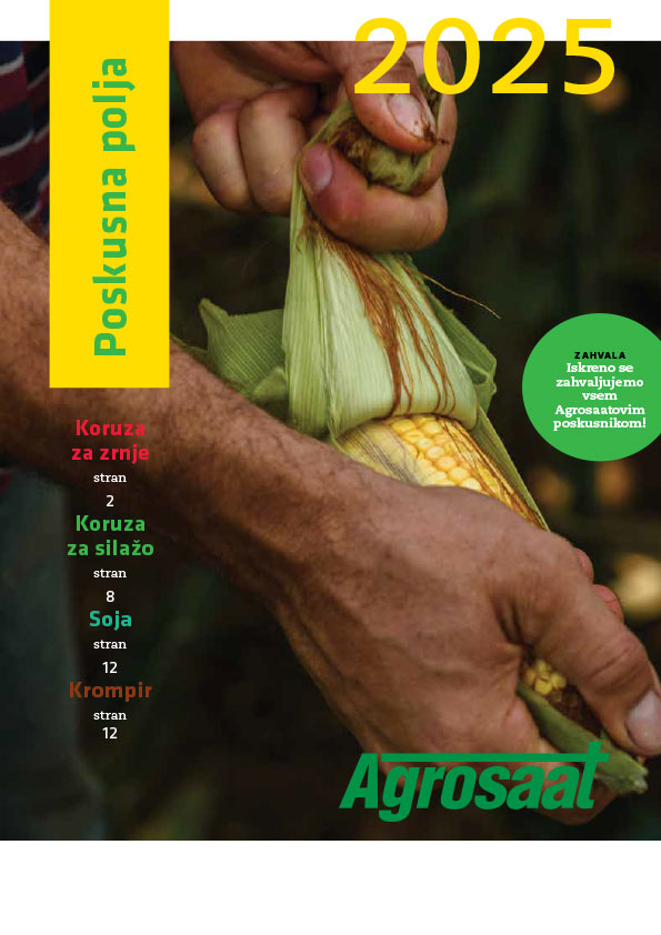 Agrosaat - Prospekt Poskusna polja 2025